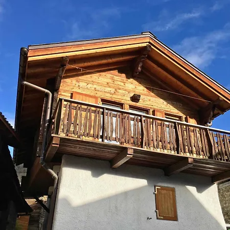Chalet Typique Du Valais,Maison Bio Et Bien-Etre! Chermignon-d'en Haut Exterior photo